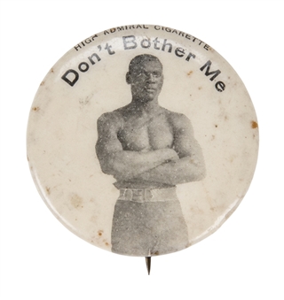 1896 Peter Jackson High Admiral Cigarettes Boxing Pin